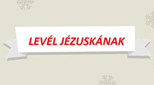 Levél a jézuskának.